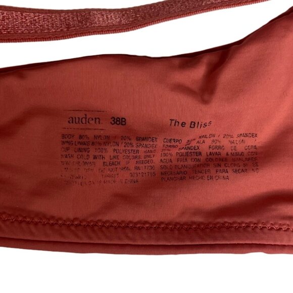 Push-Up T-Shirt Bra Adjustable Straps Coral Padded Size 34B Women’s Intimates Sm - Picture 7 of 7